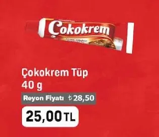 Çokokrem Tüp 40 G