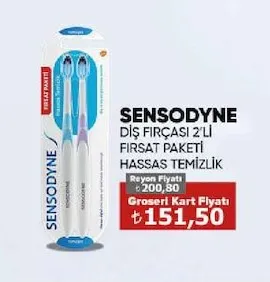 Sensodyne Diş Fırçası 2'Li Fırsat Paketi Hassas Temizlik