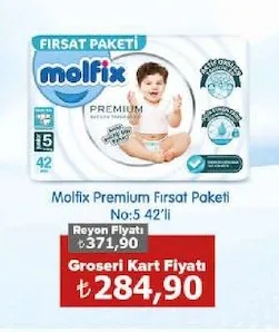 Molfix Premium Fırsat Paketi No:5 42'Li