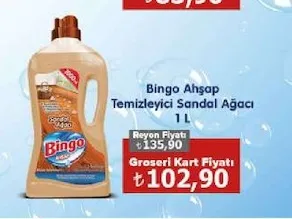 Bingo Ahşap Temizleyici Sandal Ağacı 1 L
