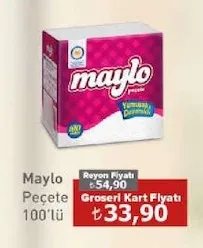Maylo Peçete 100'Lü