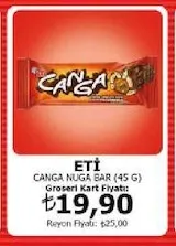 Eti Canga Nuga Bar (45 G)