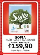 Sofia Kağıt Havlu 3 Katlı (12'Li)
