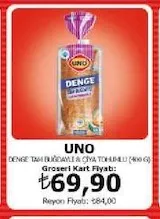 Uno Denge Tam Buğdaylı & Çiya Tohumlu (400 G)