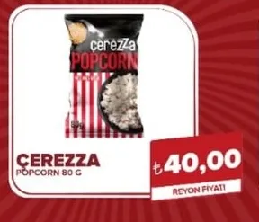 Cerezza Popcorn 80 G