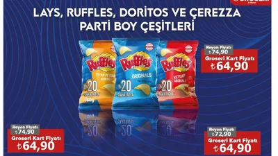 Lays Ruffles Doritos Ve Cerezza Parti Boy Çeşitleri