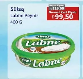 Sütaş Labne Peynir 400 G