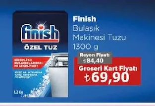 Finish Bulaşık Makinesi Tuzu 1300 G