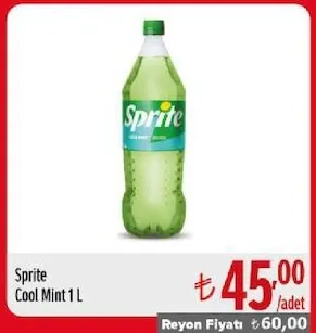 Sprite Cool Mint 1 L