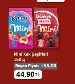 Mini Kek Çeşitleri 150 G