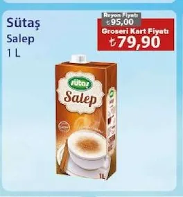 Sütaş Salep 1 L