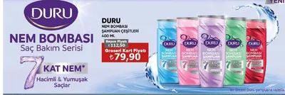 Duru Nem Bombası Şampuan Çeşitleri 400 Ml