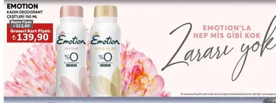 Emotion Kadın Deodorant Çeşitleri 150 Ml