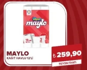 Maylo Kağıt Havlu 12'Li