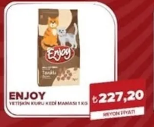 Enjoy Yetişkin Kuru Kedi Maması 1 Kg