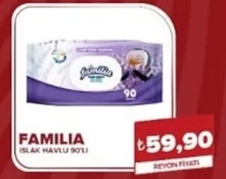 Familia Islak Havlu 90'Li