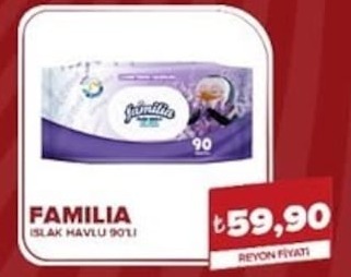 Familia Islak Havlu 90'Li
