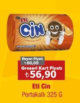 Eti Cin Portakallı 325 G
