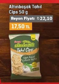 Altınbaşak Tahıl Cips 50 G