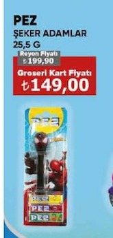 Pez Şeker Adamlar 25,5 G