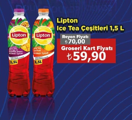 Lipton Ice Tea Çeşitleri 1,5 L