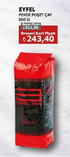 Eyfel Pekoe Poşet Çay 500 G