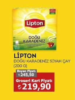 Lipton Doğu Karadeniz Siyah Çay (200 G)