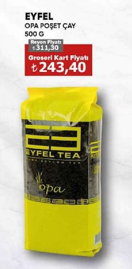 Eyfel Opa Poşet Çay 500 G