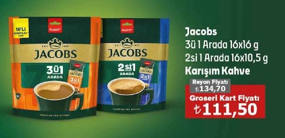Jacobs 3Ü 1 Arada 16X16 G