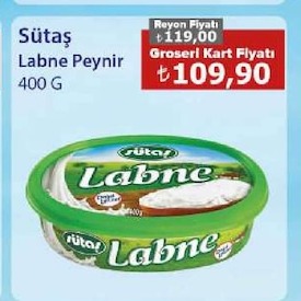 Sütaş Labne Peynir 400 G