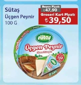 Sütaş Üçgen Peynir 100 G