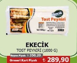 Ekecik Tost Peyniri (1000 G)