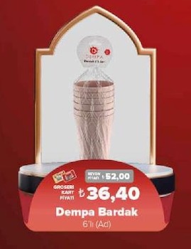 Dempa Bardak 6'Lı
