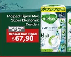 Molped Hijyen Max Süper Ekonomik Çeşitleri