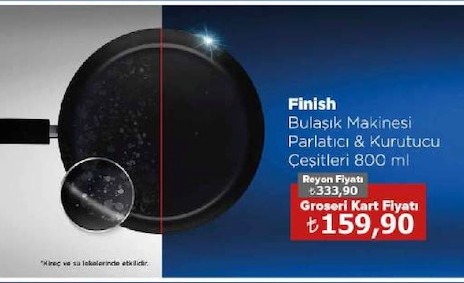 Finish Bulaşık Makinesi Parlatıcı & Kurutucu Çeşitleri 800 Ml