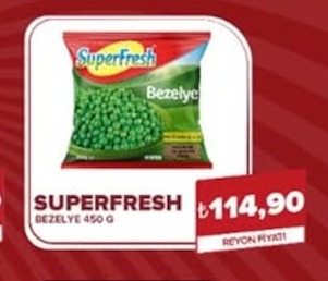Superfresh Bezelye 450 G