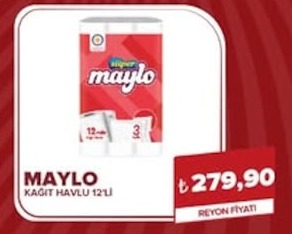 Maylo Kağıt Havlu 12'Li