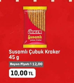 Susamlı Çubuk Kraker 45G