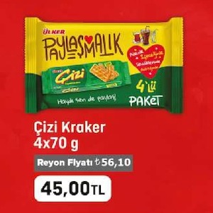 Çizi Kraker 4X70G