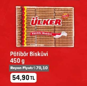 Pötibör Bisküvi 450 G