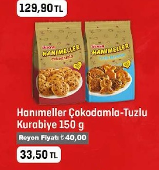 Hanimeller Çikodamla-Tuzlu Kurabiye 150 G