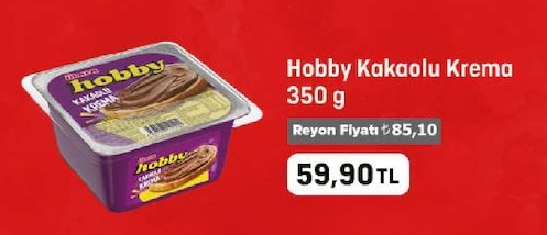 Hobby Kakaolu Krema 350 G