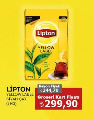 Lipton Yellow Label Siyah Çay (1 Kg)