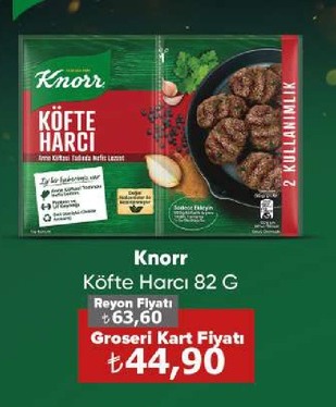 Knorr Köfte Harcı 82 G