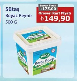 Sütaş Beyaz Peynir 500G