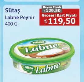 Sütaş Labne Peynir 400 G