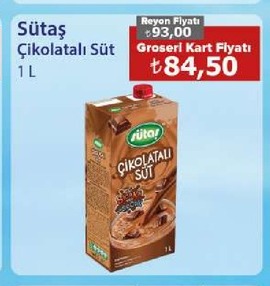 Sütaş Çikolatalı Süt 1 L