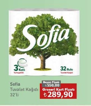 Sofia Tuvalet Kağıdı 32'Li