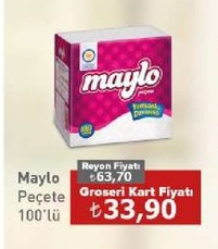 Maylo Peçete 100'Lü