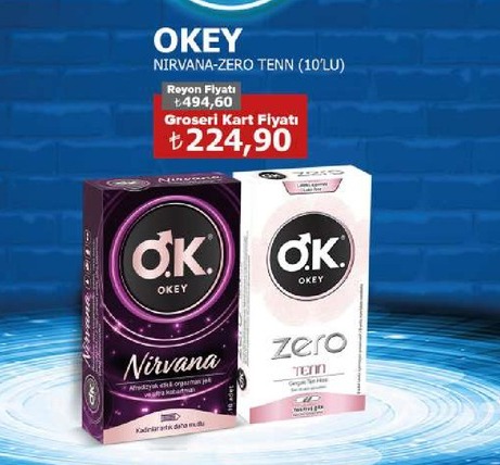 Okey Nirvana-Zero Tenn 10'Lu